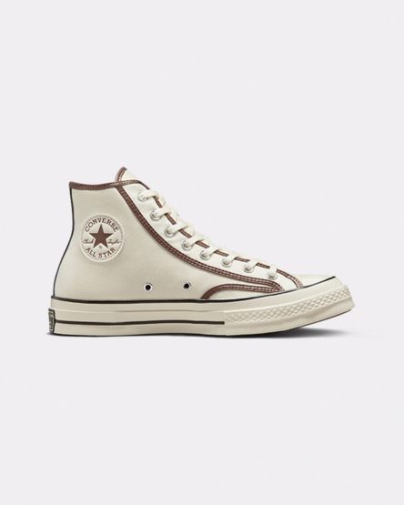 Men's Converse Chuck 70 Heavyweight Canvas High Top Shoes Beige / Brown | AU 18946C